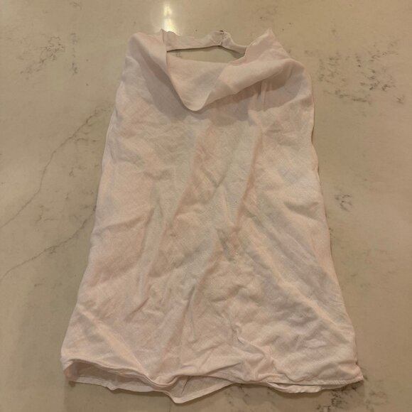 NWT Zara Linen Halter Top White Size Small - Picture 2 of 3